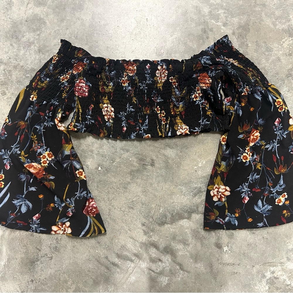 Floral Off-Shoulder Top